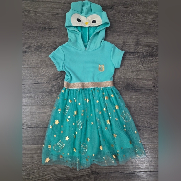 Girls Squishmallow Owl Dress Size XS - Picture 1 of 5